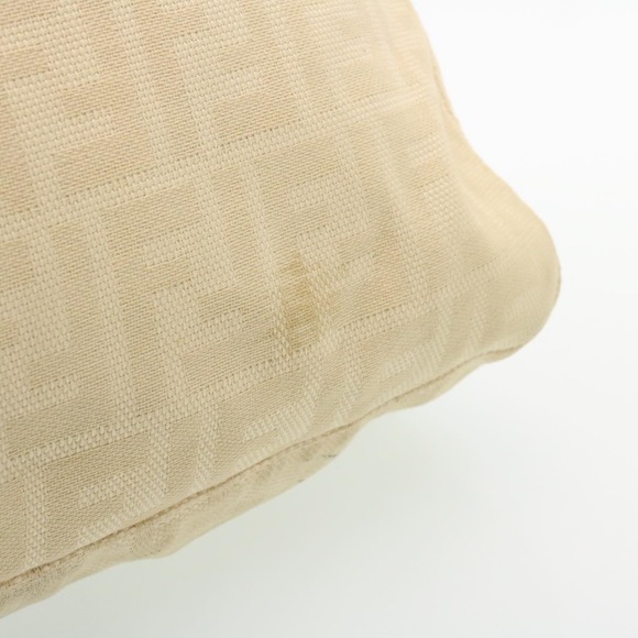 FENDI Zucca Canvas Mamma Baguette Shoulder Bag Beige Auth am2225g - Picture 3 of 10